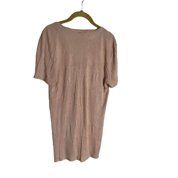 T Alexander Wang Nude Minimalistic Scoop Neck T Shirt Small - Picture 3 of 6